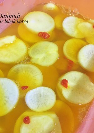Foto resep Danmuji (acar lobak Korea)