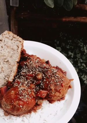 Una foto de Albóndigas de lentejas veganas 🌱