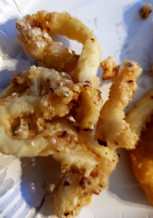 A picture of My Deep fried Salt & Pepper Squid. 😊.
