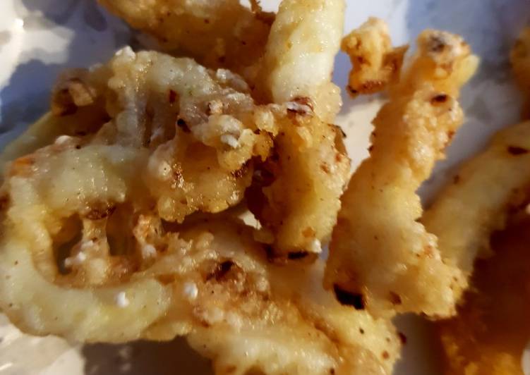 My Deep fried Salt & Pepper Squid. π