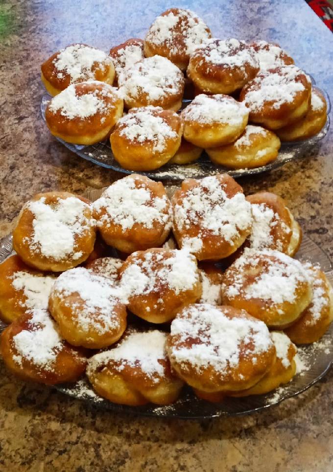 Пончики з маком, шоколадом