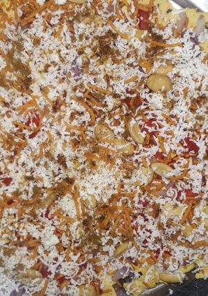 A picture of Masala papad.