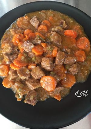 Una foto de Estofado de carne al brandy