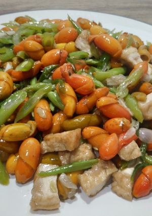 Foto resep Tumis buncis kulit melinjo