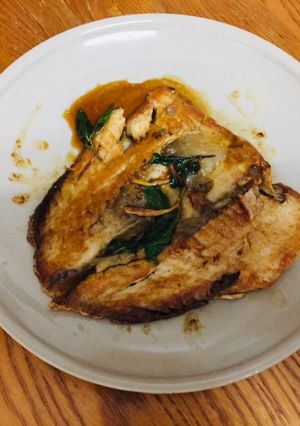 香煎虱目魚 的食譜成品照片