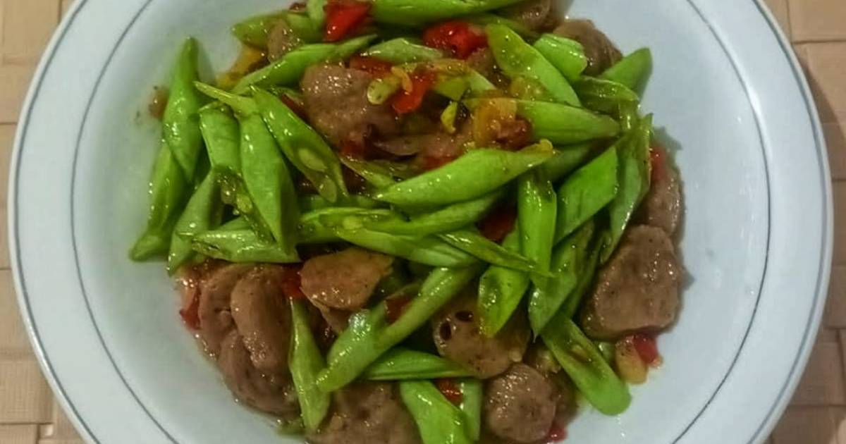 Resep Tumis Buncis Bakso Oleh Fitzaki Kitchen Cookpad