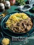 🇷🇺 BEEF STROGANOFF with SPAGHETTI