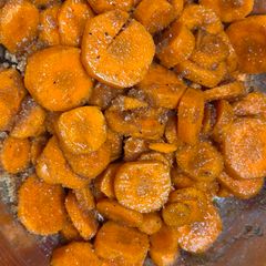 A picture of Brown Sugar Baked Carrots.