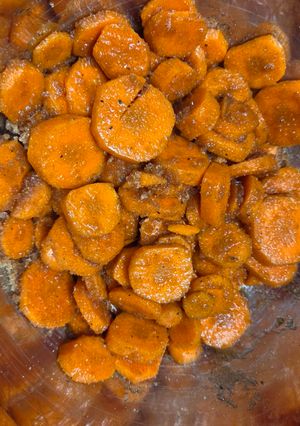 A picture of Brown Sugar Baked Carrots.