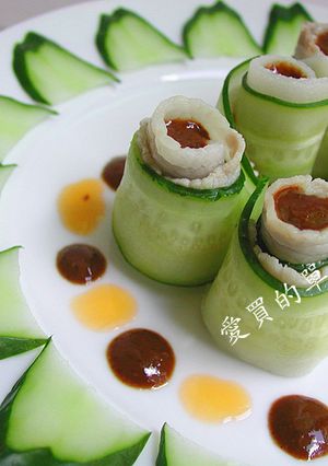不流汗料理~黃瓜捲 的食譜成品照片