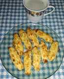 Palitos de coco y queso keto