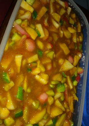 Foto resep Rujak aceh | rujak kweni