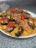 Maqluba with Beef