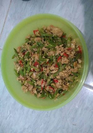 Foto resep Orak Arik Buncis Udang Saos Tiram