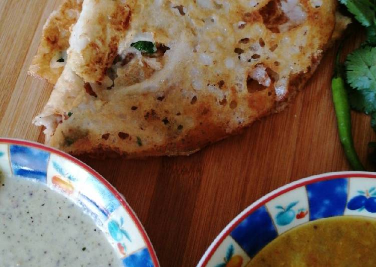 Easiest Way to Make Ultimate Semolina onion dosa