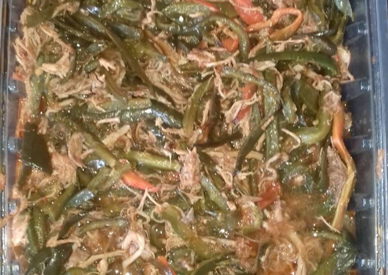 Deshebrada para quesadillas