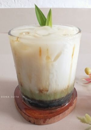 Foto resep Matcha Creamy Latte Gula Aren