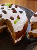 Rum and Cinnamon Flavored Dried Fruits Butter Cake