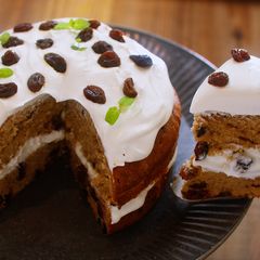 Rum and Cinnamon Flavored Dried Fruits Butter Cake A picture of Rum and Cinnamon Flavored Dried Fruits Butter Cake.