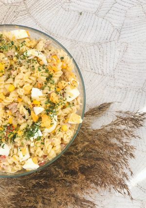 O poză a rețetei Salată de paste cu ton 🐟.