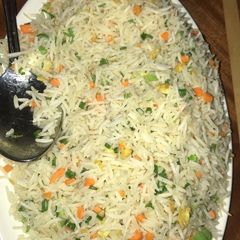 Veg pulaw A picture of Veg pulaw.