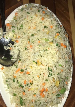 A picture of Veg pulaw.