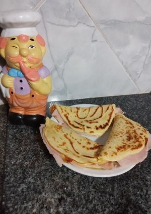Una foto de Panqueques salados 🌮
