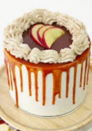 A picture of Apple cake.