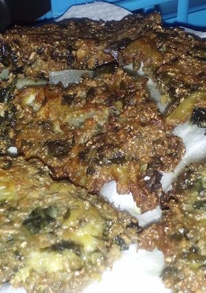 Una foto de Buñuelos de acelga con harina integral