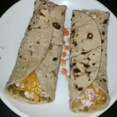 Leftover roti | roti wrap A picture of Leftover roti | roti wrap.