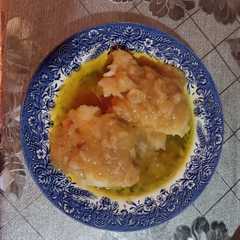 Una foto de Bacalao al pilpil