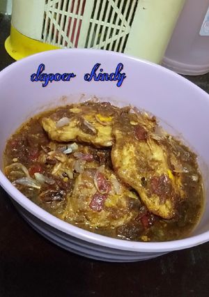 Foto resep Telur ceplok kuah kecap