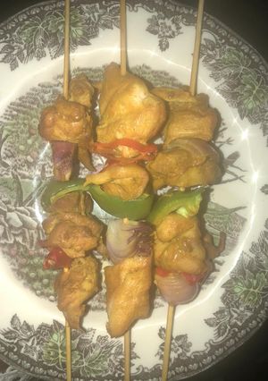 A picture of Chicken Kebab.