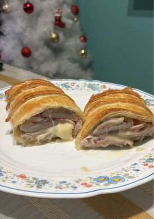 Una foto de Lomo al wellington