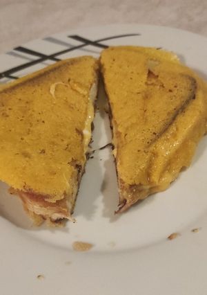Φωτογραφία της συνταγής Grilled cheese sandwich με μαγιονέζα