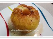 Una foto de manzanas al horno