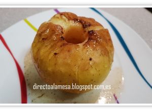 Foto principal de Manzanas asadas al horno