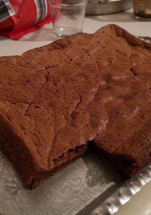 Egyszerű brownie recept fotója