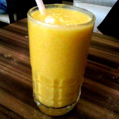 A picture of Creamy Mango Lassi.