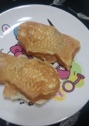 藍莓果醬雕魚燒 #美味魔法 的食譜成品照片