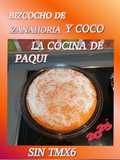Bizcocho de zanahoria y coco a mi manera (Sin TMX6)
