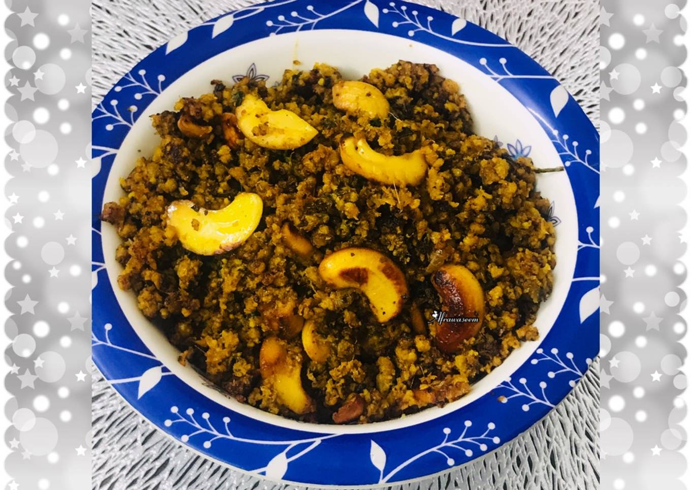 Stir fried Cashews mins