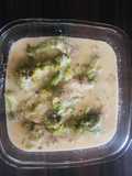 Broccoli white curry