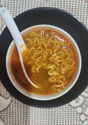 A picture of Maggi soup.