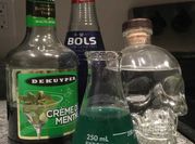 A picture of creme de menthe