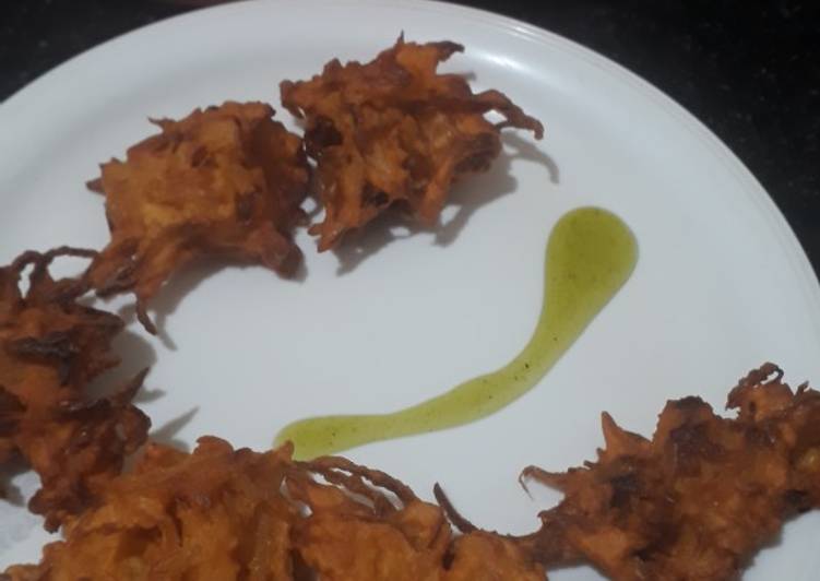 Easiest Way to Make Homemade Schezwan onion pakora | Satisfying Recipe | So Delicious !
