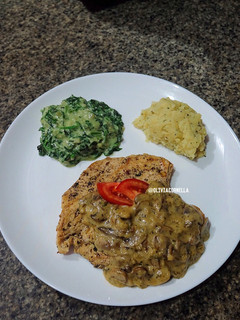Foto resep Grilled Chicken with Mushroom Sauce