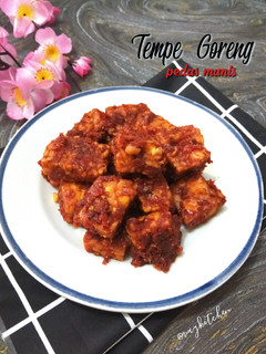 Foto resep Tempe Goreng pedas manis
