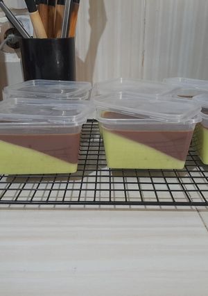 Foto resep Puding Alpukat Coklat