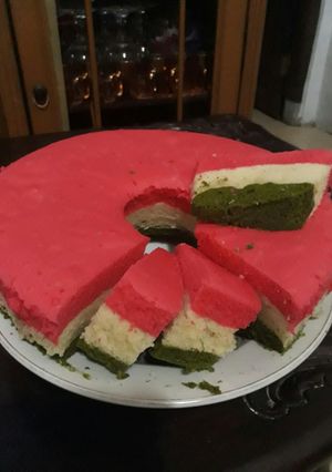 Foto resep Bolu Kukus Tiga Lapis